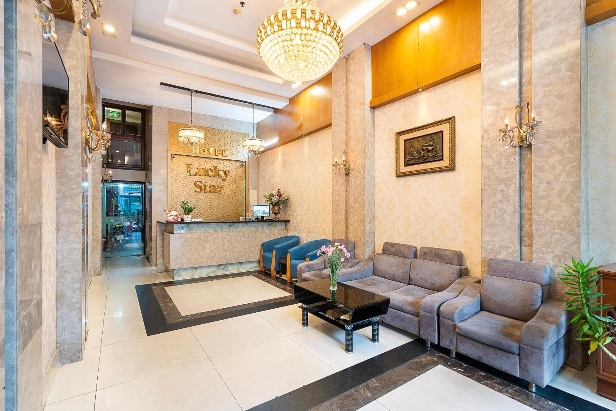 הו צ'י מין סיטי Lucky Star Hotel 146 Nguyen Trai מראה חיצוני תמונה