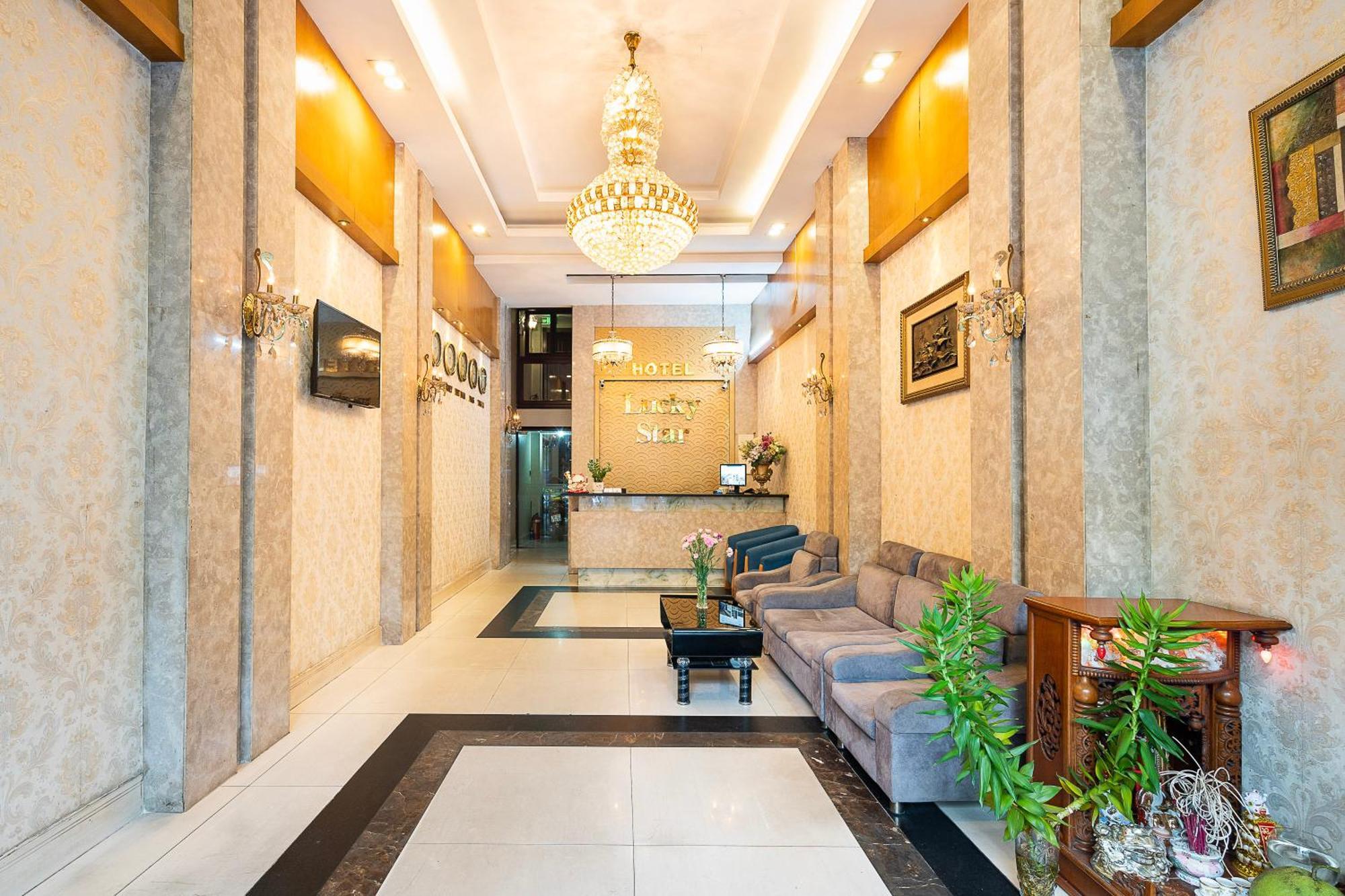 הו צ'י מין סיטי Lucky Star Hotel 146 Nguyen Trai מראה חיצוני תמונה