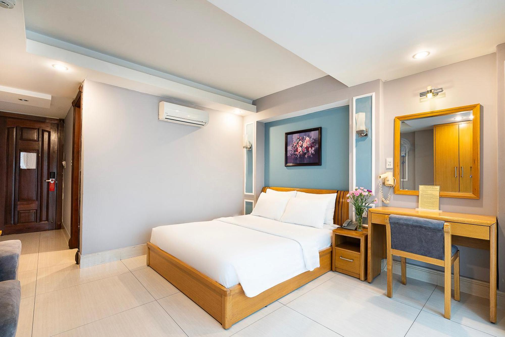 הו צ'י מין סיטי Lucky Star Hotel 146 Nguyen Trai מראה חיצוני תמונה
