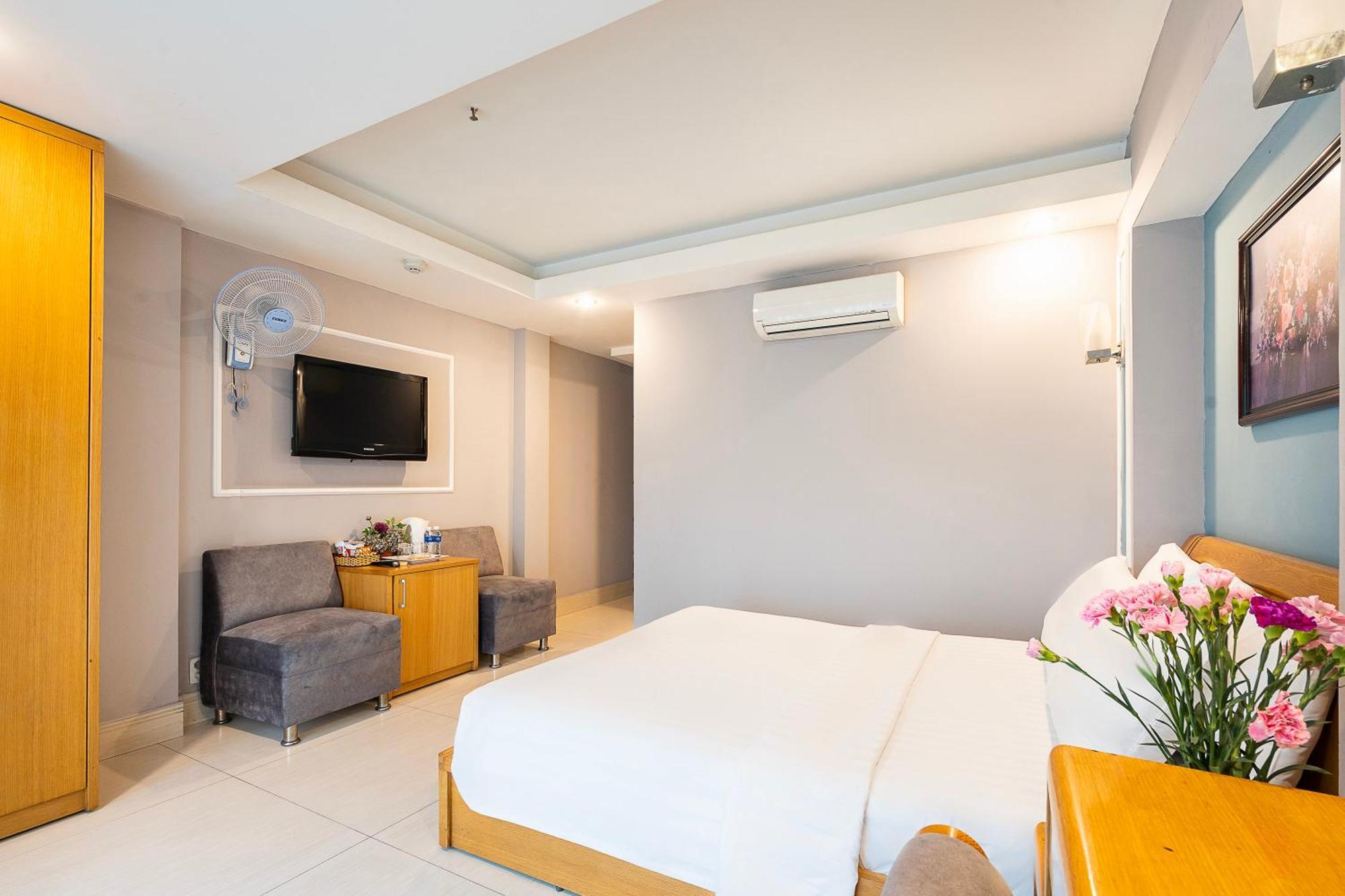 הו צ'י מין סיטי Lucky Star Hotel 146 Nguyen Trai מראה חיצוני תמונה