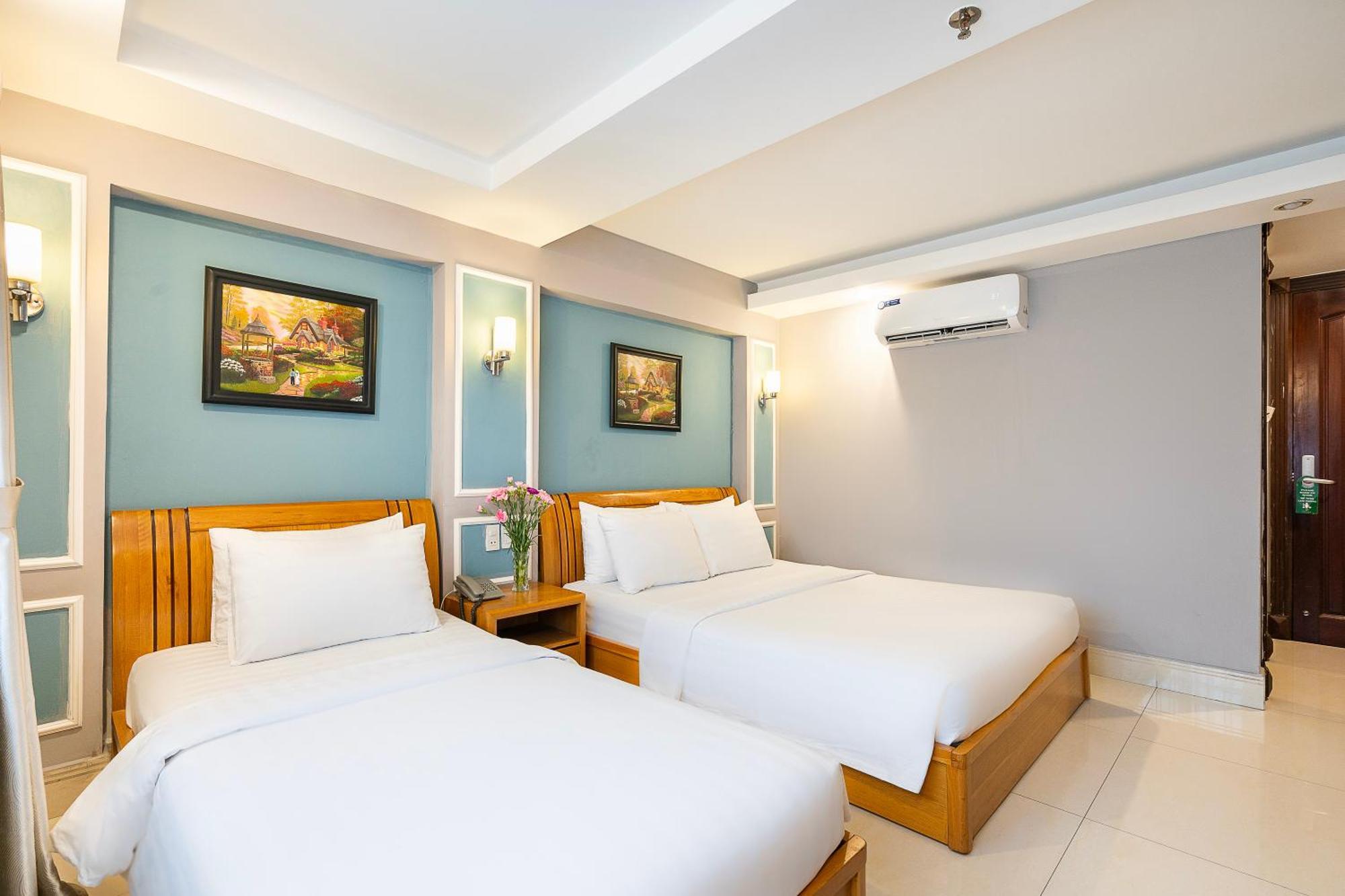 הו צ'י מין סיטי Lucky Star Hotel 146 Nguyen Trai מראה חיצוני תמונה